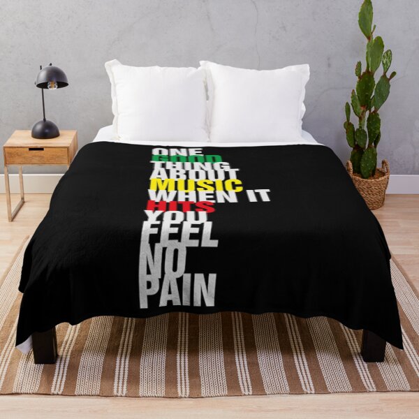 Item preview, One Good Thing About Music When it Hits You Feel No Pain designed and sold by MarleyLebreton.