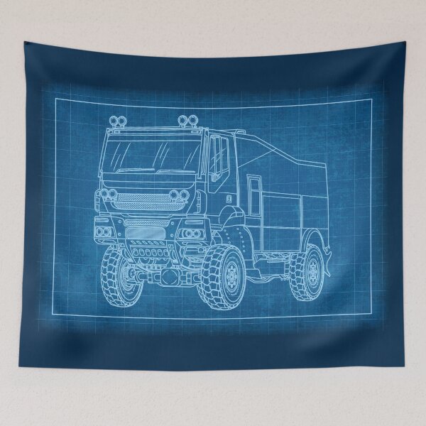 Item preview, Iveco Trakker Evo2 Rally Truck Blueprint designed and sold by JDM Guyvit.