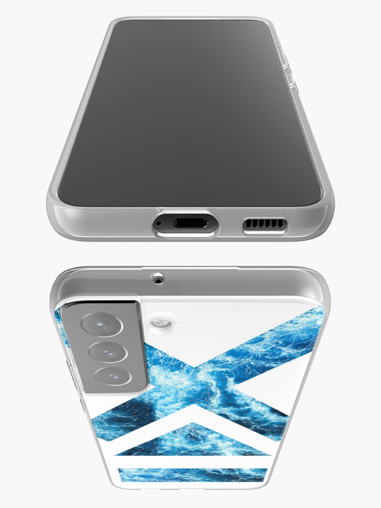 Thumbnail 3 of 4, Samsung Galaxy Phone Case, White waves in the sea lagoon designed and sold by Butterfly-Dream.