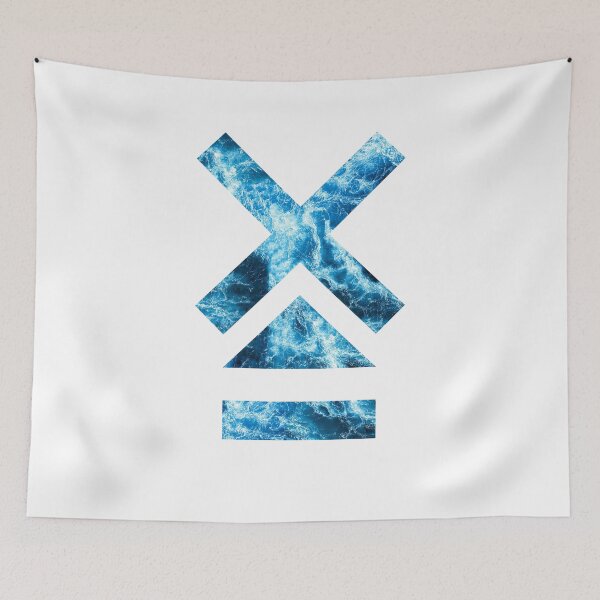 Item preview, White waves in the sea lagoon designed and sold by Butterfly-Dream.