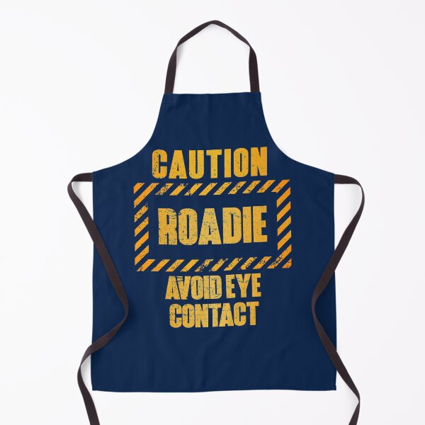 Item preview, Caution: Roadie.  Avoid Eye Contact designed and sold by HappySchnapper.