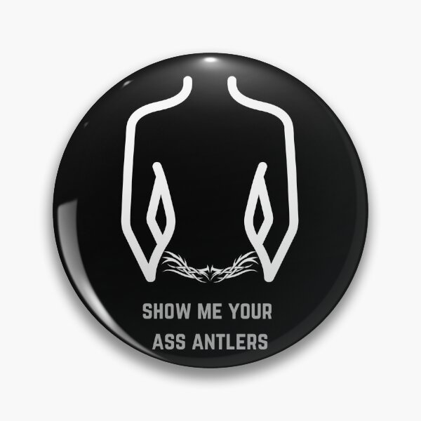 Artikelvorschau, Kopie von Butt Tattoo Ass Antlers - Zeig mir dein Arschgeweih entworfen und verkauft von Ubermorgen.