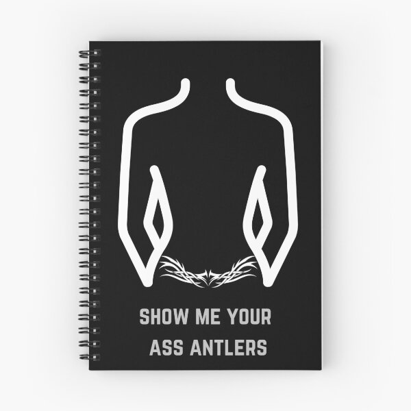 Artikelvorschau, Kopie von Butt Tattoo Ass Antlers - Zeig mir dein Arschgeweih entworfen und verkauft von Ubermorgen.