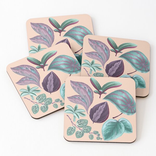Item preview, Peperomia Leaves Pattern designed and sold by Khotekmei.