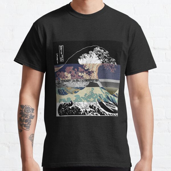le grand problème de couleur de vague T-shirt classique