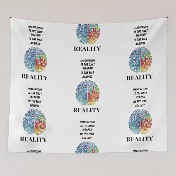 Item preview, Imagination is the only weapon in the war against reality designed and sold by Artloverperson1.
