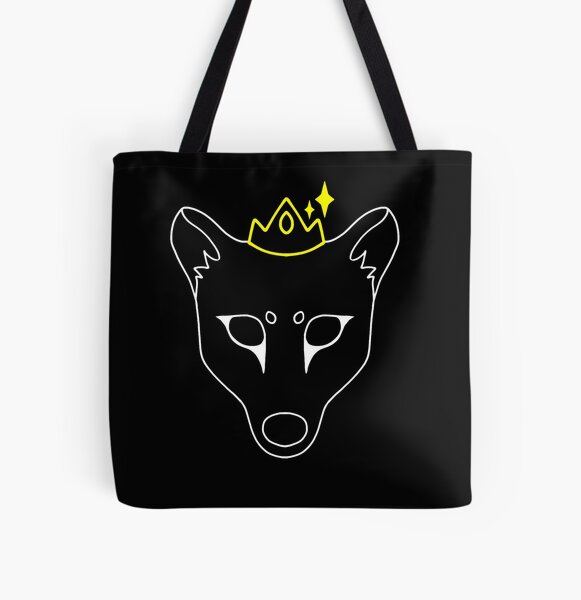 Crowned stripes All Over Print Tote Bag