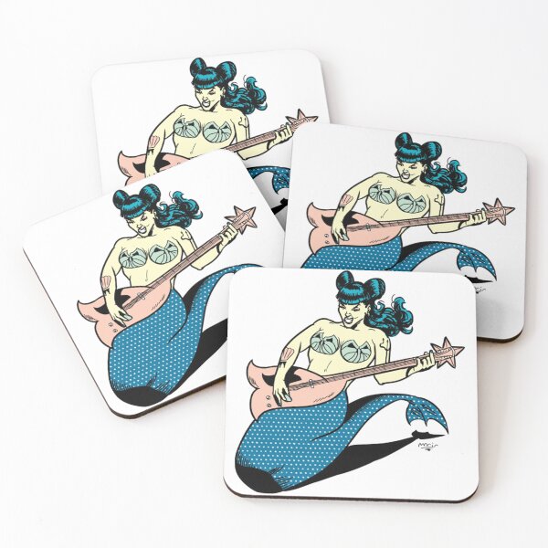 Artikelvorschau, Rockabilly Pin Up Girl Rockabilly Meerjungfrau entworfen und verkauft von HyarGhios.