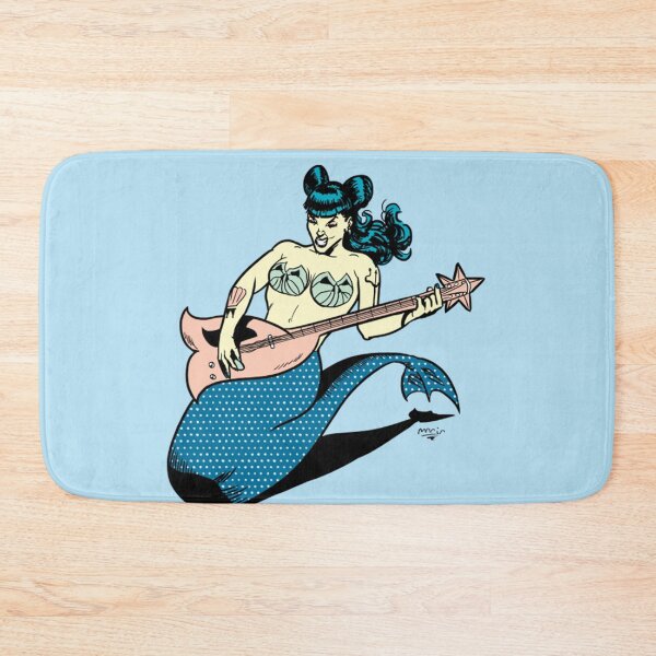 Item preview, Rockabilly Pin Up Girl Rockabilly Mermaid  designed and sold by HyarGhios.
