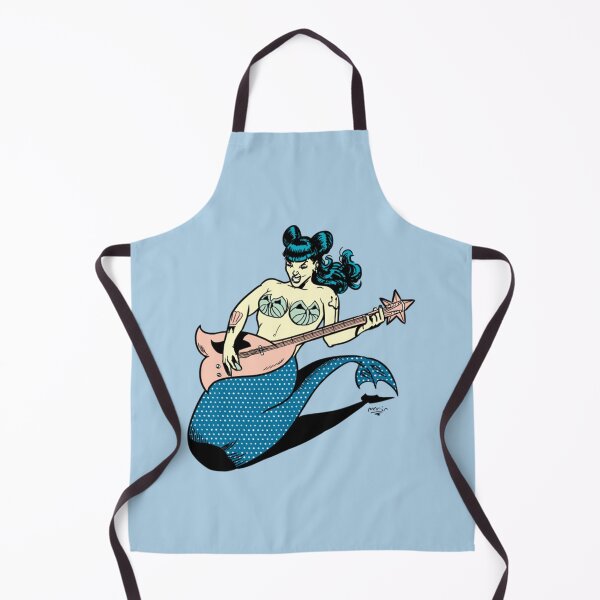 Item preview, Rockabilly Pin Up Girl Rockabilly Mermaid designed and sold by HyarGhios.
