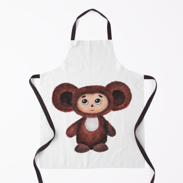 Item preview, Watercolor illustration of Russian folk toy Cheburashka designed and sold by Anna Sintsova.