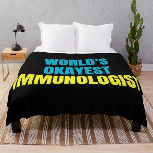 Item preview, World's Okayest Immunologist | Funny Quote For Allergists or Immunologists designed and sold by The-ItemShop.