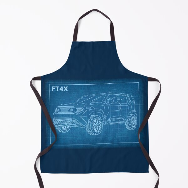 Item preview, Toyota FT-4X SUV Concept ฺBlueprint designed and sold by JDM Guyvit.