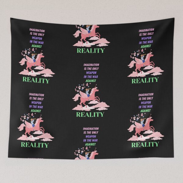 Item preview, Imagination is the only weapon in the war against reality designed and sold by Artloverperson1.