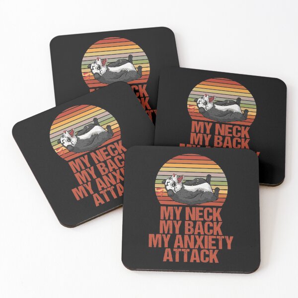 Item preview, Funny Quote My Neck My Back My Anxiety Attack Opossum designed and sold by Nessshirts.