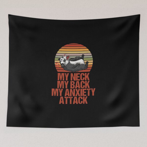 Item preview, Funny Quote My Neck My Back My Anxiety Attack Opossum designed and sold by Nessshirts.
