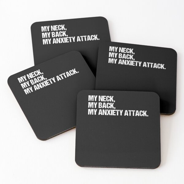 Item preview, Funny Quote My Neck My Back My Anxiety Attack Opossum designed and sold by Nessshirts.