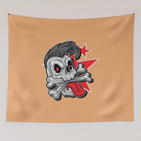 Item preview, Scull Cartoon Punk Scull Cartoon Punk  designed and sold by HyarGhios.