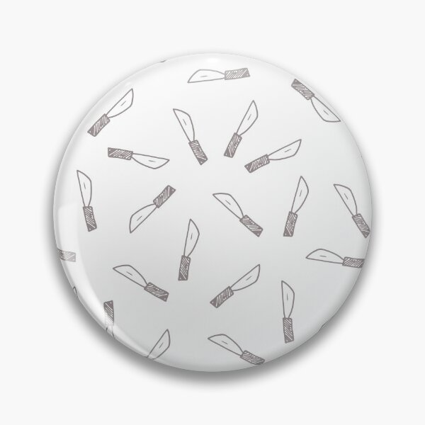 Item preview, Knife polka dot doodle repeat pattern.  designed and sold by jamiesoondesign.