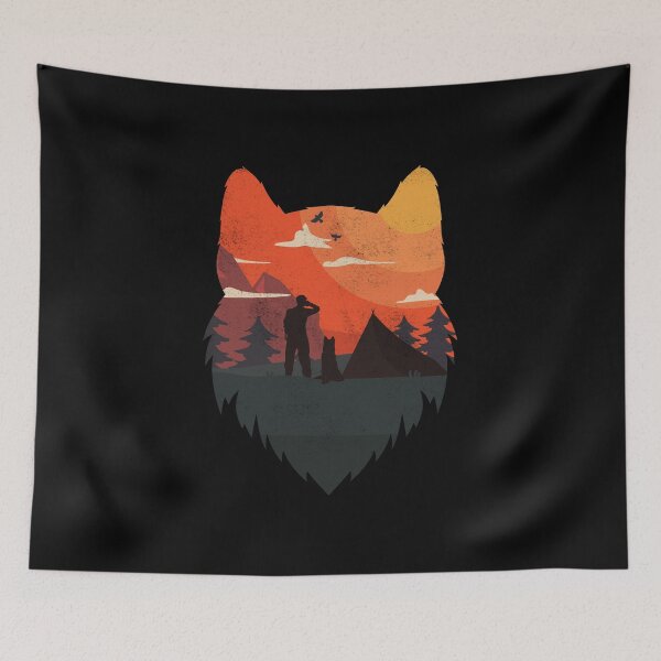 Item preview, My hiking partner has four legs designed and sold by PaulinaChmiel.