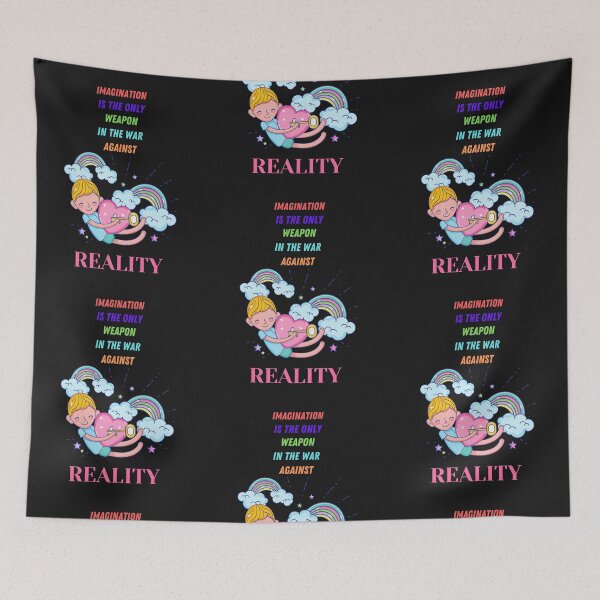 Item preview, Imagination is the only weapon in the war against reality designed and sold by Artloverperson1.