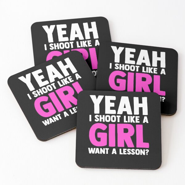 Item preview, Yeah I Shoot Like A Girl Want A Lesson Bowhunting designed and sold by Nessshirts.