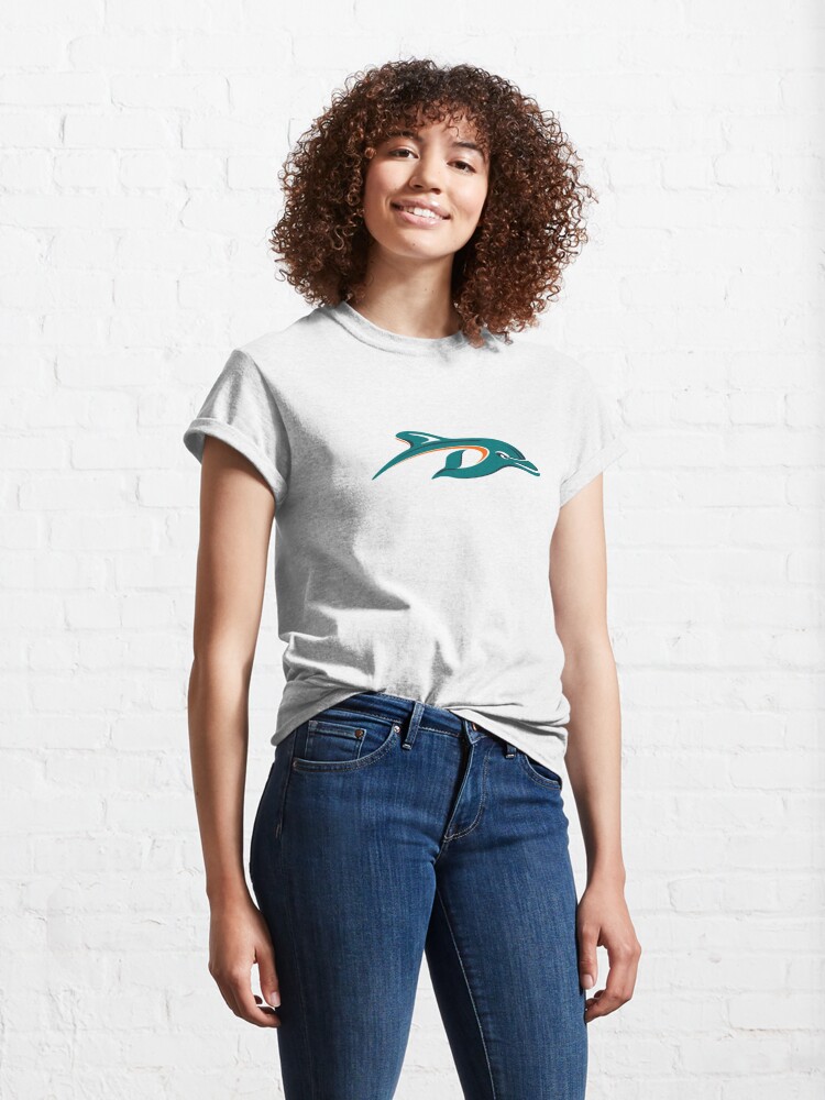 Miami Dolphins Pro Standard Women's Retro Classic Boxy Cropped T