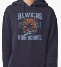 Stranger Things Tee - Go Tigers! Pullover Hoodie
