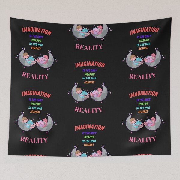 Item preview, Imagination is the only weapon in the war against reality designed and sold by Artloverperson1.