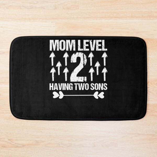 Item preview, Mom Level 2 Having Two Sons Proud Mom Raising Sons 2nd Time designed and sold by Nessshirts.