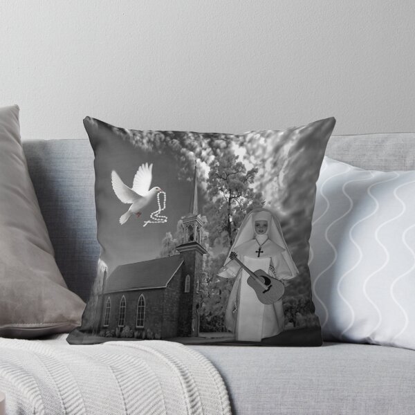 Item preview, OH I'D LIKE TO GO BACK TO THAT OLD COUNTRY CHURCH-AND HEAR THE SONGS OF PRAISE - PILLOW / TOTE BAG designed and sold by ✿✿ Bonita ✿✿ ђєℓℓσ.