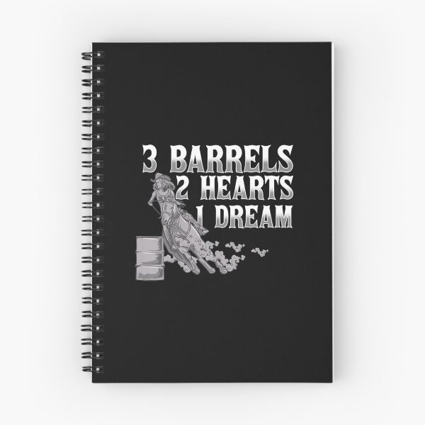 Item preview, 3 Barrels 2 Hearts 1 Dream Horse Barrel Racing designed and sold by alifehcmc.