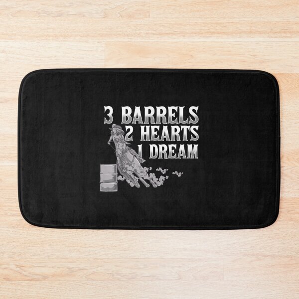 Item preview, 3 Barrels 2 Hearts 1 Dream Horse Barrel Racing designed and sold by alifehcmc.