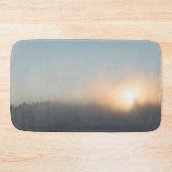Item preview, Golden Fog Daybreak - the Sun Just Peaking Over the Treetops designed and sold by Georgia Mizuleva.