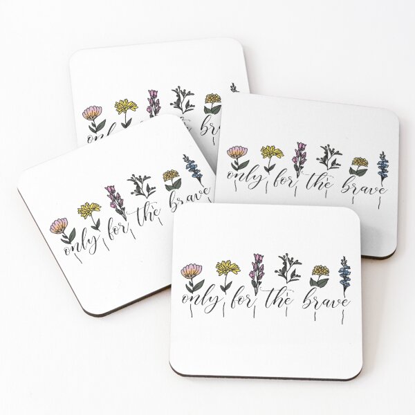 Item preview, Only For The Brave designed and sold by lineandlunar.