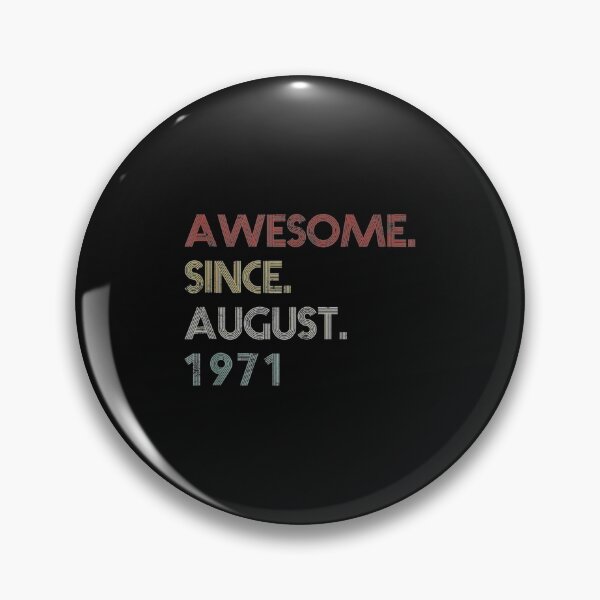 Item preview, 50Th Birthday Gift 50 Years Old Awesome Since August 1971 designed and sold by alifehcmc.