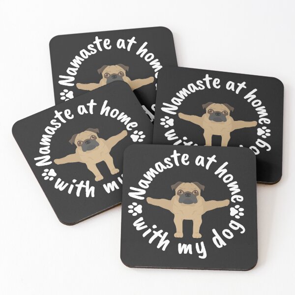 Item preview, Namaste at home with my dog - Bulldog designed and sold by Natkopod.
