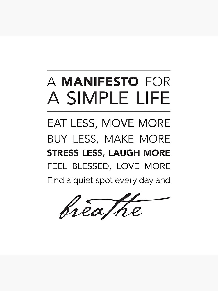 A Manifesto for a Simple Life {Pillows & Totes} by kellyexeter
