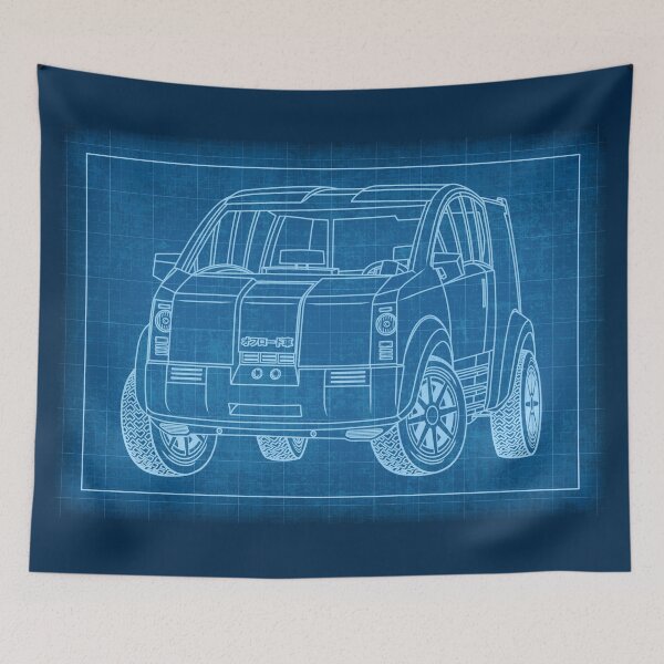 Item preview, Isuzu Zen Concept Blueprint designed and sold by JDM Guyvit.