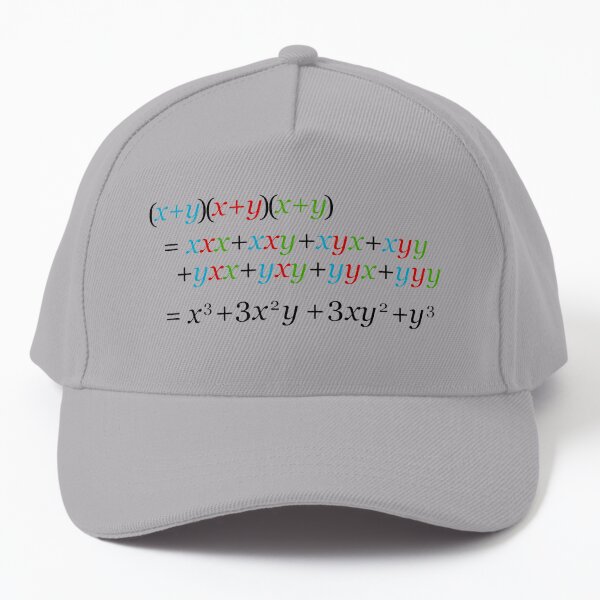 Binomial Theorem Baseball Cap