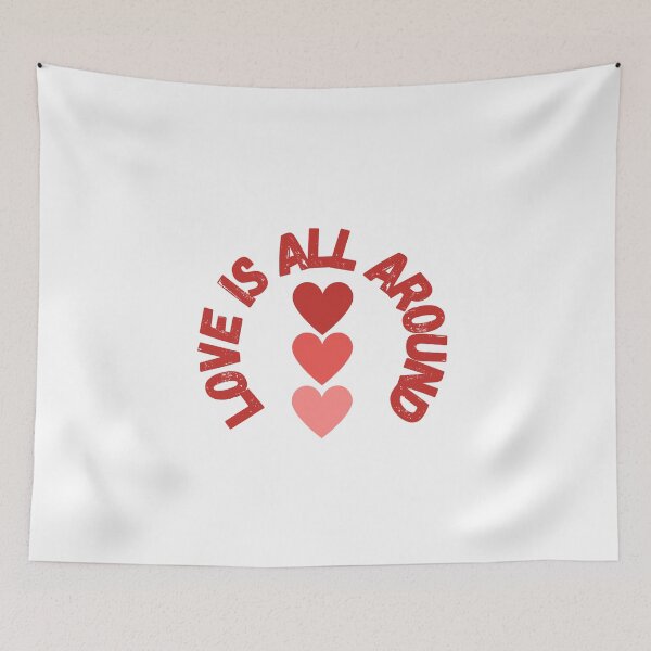 Item preview, Love Is All Around designed and sold by Rozlar.