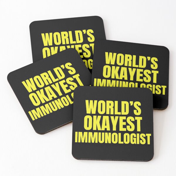 Item preview, World's Okayest Immunologist | Funny Quote For Allergists or Immunologists designed and sold by The-ItemShop.
