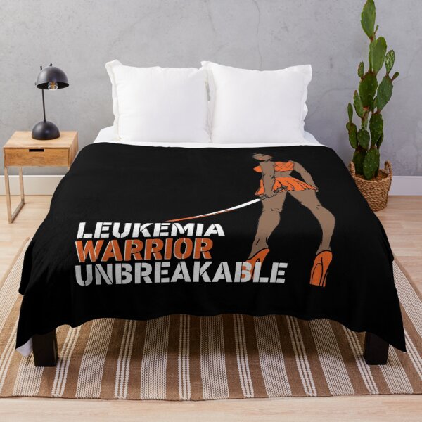 Item preview, Leukemia Warrior Unbreakable Tee Blood Cancer designed and sold by PinkyTree.