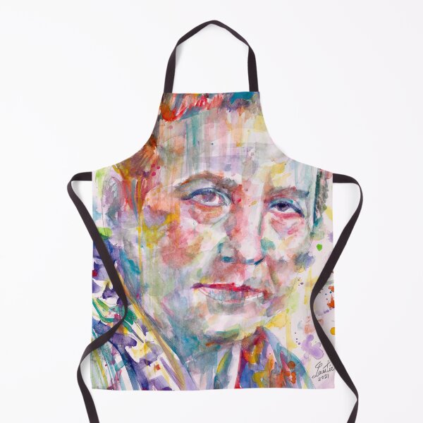 Item preview, GERTRUDE STEIN watercolor portrait .1 designed and sold by lautir.