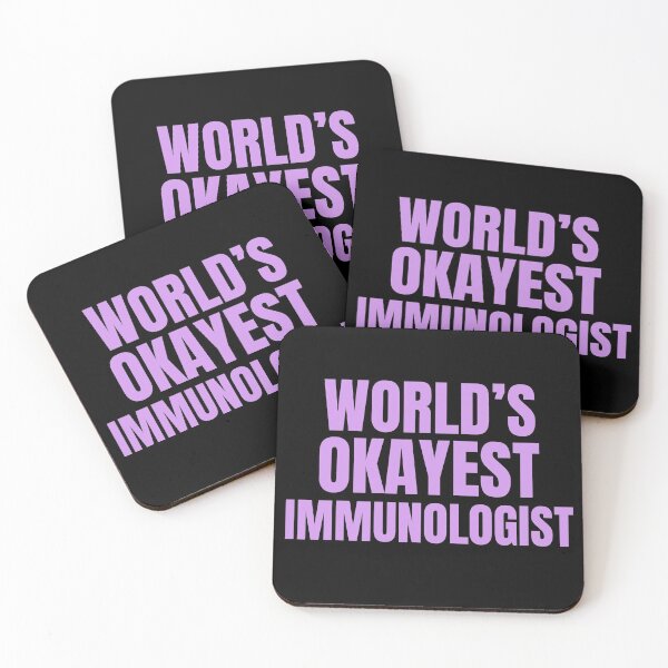 Item preview, World's Okayest Immunologist | Funny Quote For Allergists or Immunologists designed and sold by The-ItemShop.