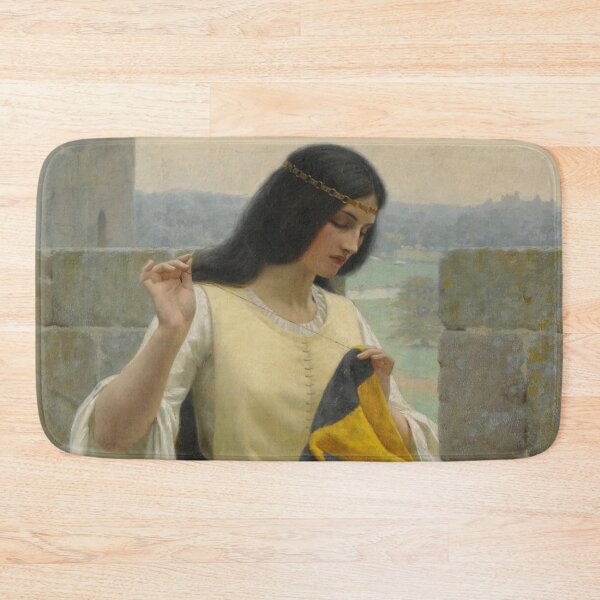 Item preview, Edmund Blair Leighton - Stitching the Standard designed and sold by Vivanne-art.