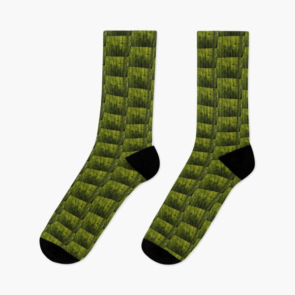 Item preview, Tropical Green Rhythms - Feathery Fern Fronds - Horizontal View Upwards Left designed and sold by Georgia Mizuleva.