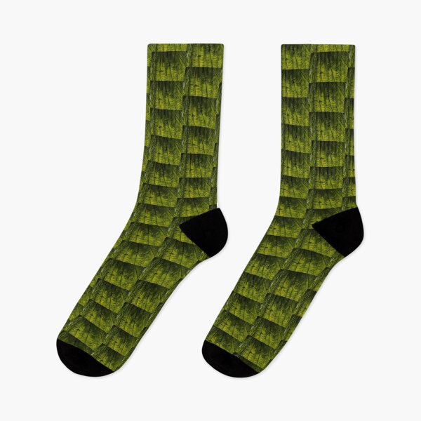 Item preview, Tropical Green Rhythms - Feathery Fern Fronds - Horizontal View Down Right designed and sold by Georgia Mizuleva.