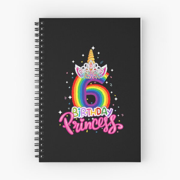 Item preview, Birthday Princess Unicorn 6 Year Old 6Th Birthday Girl Kids designed and sold by alifehcmc.
