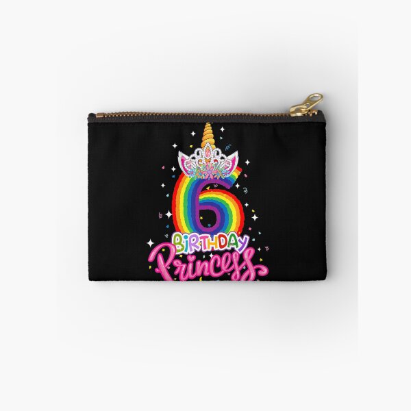 Item preview, Birthday Princess Unicorn 6 Year Old 6Th Birthday Girl Kids designed and sold by alifehcmc.
